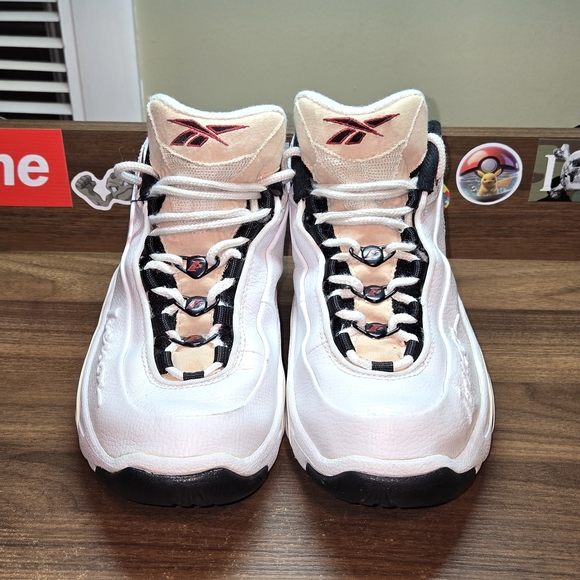 Rare Reebok The Answer DMX Light OG 1998 Pair 7y Vintage Rare - Picture 2 of 5